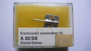 Original Needle, Pfeifer Saphir Spare Needle A22/Ss Stereo/Stereo, Boxed - Picture 1 of 2