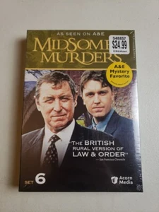 Midsomer Murders Set 6 (Six) As seen on A&E DVD BRAND NEW British Mystery - Picture 1 of 7