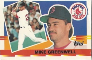 1990 Topps große #61 Mike Greenwell Baseballkarte - Bild 1 von 2
