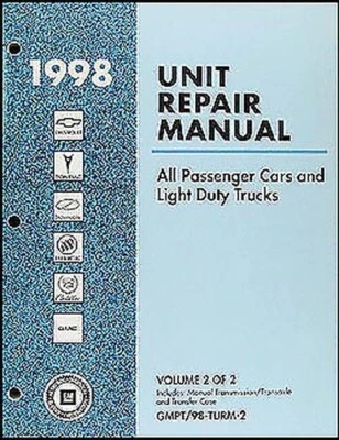 1998 GM Cambio Manuale Ricostruzione Libro Pontiac GMC Chevrolet Tutti Inc - Immagine 1 di 2