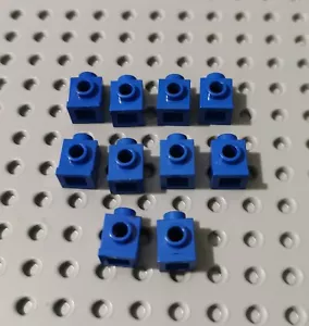 LEGO Konverter stein 1x1x1 blau 10 stk Brick Modified blue 4070 R3 - Bild 1 von 1