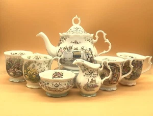 1. Qualität Royal Doulton Brambly Hedge Porzellan von Jill Barklem volle Größe Teeservice. - Bild 1 von 19