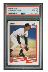 1990 FLEER ROBIN VENTURA - PSA 10 GEM MT - Picture 1 of 2