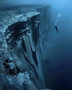 Deep Seabed Scuba Diver POSTER 24 X 36 INCH Looks Sweet! - Picture 1 of 2