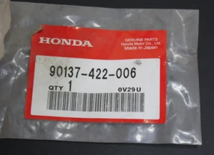 *New* OEM Honda - Cap Screw (Qty 2) - Part # 90137-422-006 - Picture 1 of 2