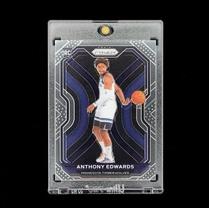 Anthony Edwards RC π- 2020-21 NBA Prizm Rookie Card Minnesota Timberwolves #258 - Foto 1 di 2
