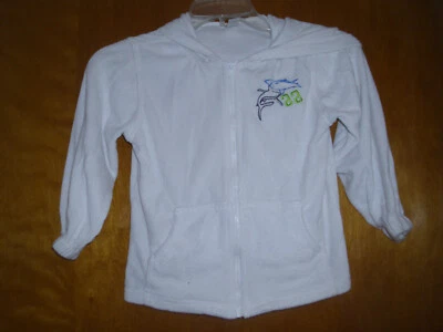 Boy's Carter Zip Up  Terry Cloth Hooded Jacket Size 4T  Carter's - Image 1 of 2