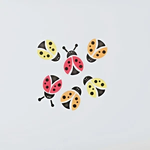 Lady Bugs GelGems Window Clings Small Bag - Picture 1 of 1