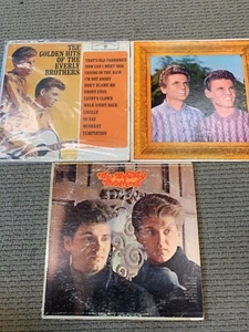 THE EVERLY BROTHERS VINYL LP’S LOT OF 3 VG - Picture 1 of 1