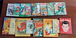 Vintage Children's Books Assorted Lot of 17 Wonder Rand McNally Golden Beanstalk - Picture 1 of 10