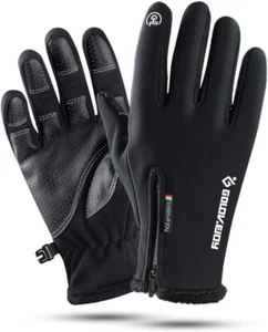 Men Women Winter Thermal Waterproof Windproof Touch Screen Warm Ski Snow Gloves - Picture 1 of 5