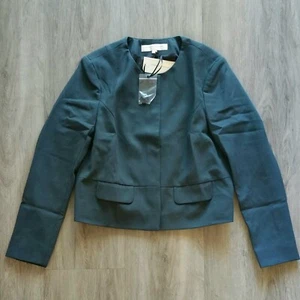 New FRENCH CONNECTION Jacket Fully Lined Crew Neck Size UK-12 / US-M (Medium) - Picture 1 of 11
