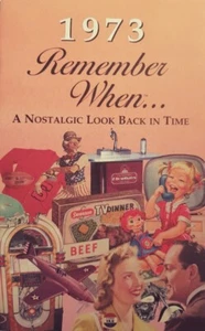 Seek Publishing Remember When KardLet "1973" Famous Birthday Year Timeline News - Imagen 1 de 4