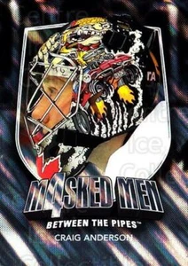 2011-12 Between The Pipes Masked Men 4 Silver #1 Craig Anderson - Picture 1 of 1