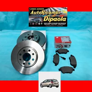 KIT DISCHI + PATTINI PASTIGLIE FRENO OPEL CORSA D 1.2 BENZ 1.3 CDTI DIESEL - Foto 1 di 2