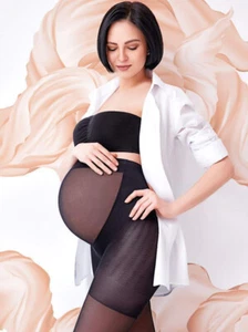 Giulia Mama 20 DEN Umstandsstrumpfhose Größe L Farbe Schwarz - Bild 1 von 1