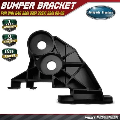 Soporte de cubierta de parachoques de plástico para pasajero delantero para BMW E46 320i 325i 325xi 330i Foto 1 de 4