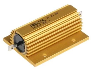 1x HS100 10R J Arcol Alambre Bound Chasis Resistencia de Montaje, 10 Ohm 100W ±5% - Imagen 1 de 1