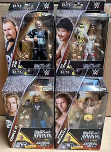WWE Elite Monday Night Wars Complete Set of 4, (Greatest Hits) w/ Vincent BAF - Picture 1 of 11