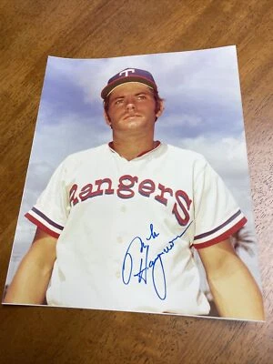 Mike Hargrove Signed Autographed Texas Rangers 8x10 Photo - Image 1 of 2