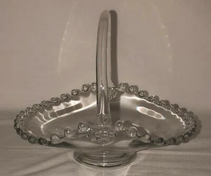 Imperial CANDLEWICK CRYSTAL 6 1/2" BASKET #400/40/D - Picture 1 of 2