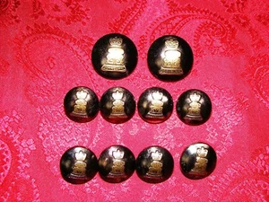 BRAND NEW CORNELIANI SIGNATURE LOGO METAL BUTTONS SET 2 - 22MM 8 - 15MM BLAZER - Picture 1 of 13