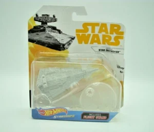 Hot Wheels Star Wars Imperial Star Destroyer (2017) Mattel Starship + Stand Dmg - Picture 1 of 8