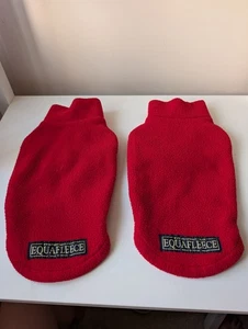 2 X Equafleece Mini Dachshund Sleeveless (size 14DA) Dog Coats _ Red _ VGC - Picture 1 of 6