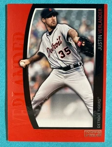 2009 Topps Unique Justin Verlander #23 Red/1199 - Picture 1 of 3