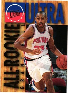 GRANT HILL 1994-95 FLEER ULTRA ALL-ROOKIE INSERT #2 DETROIT PISTONS - Picture 1 of 2