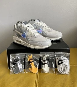 🔥Brand New Nike Air Max 90 x Basement London 2019 Trainers Grey Fog UK 6 US 7🔥 - Picture 1 of 7