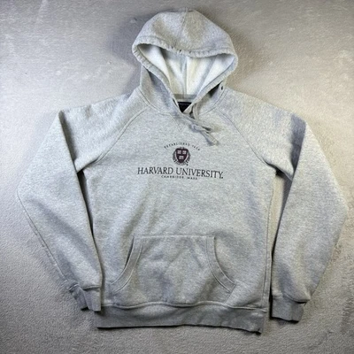 Champion Harvard Law School Mujer’s Gris Medio Pullover Sudadera con Capucha #3344 Foto 1 de 4