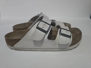 Birkenstock Arizona Sandals – White Leather Size: EU 36 / US Women's 5 - Picture 1 of 10