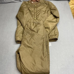 Vintage Cabelas Brown Hunting Jacket And Pants Liner Large USA Made Brown - Picture 1 of 24