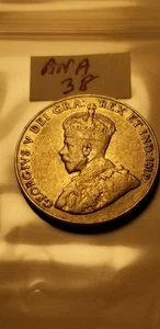 1933 Canada High Grade 5 Cent Coin #idana38. - Bild 1 von 2
