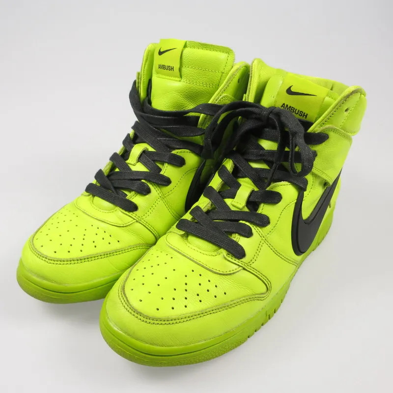 Preços baixos em Nike AMBUSH x Dunk High Flash Lime | eBay Preços baixos em Nike AMBUSH x Dunk High Flash Lime | eBay