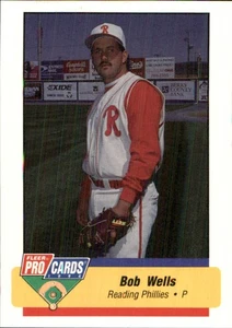 Bob Wells 1994 Fleer ProCards #2063 RC Reading Phillies *AutographDen* - Picture 1 of 2