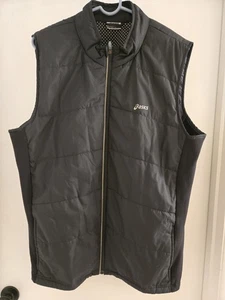 Asics Mens Lightweight Vest Sz XL Gray - Picture 1 of 14
