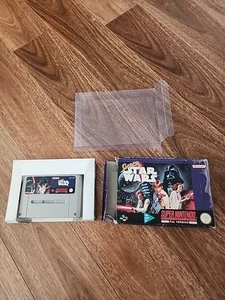 Boxed Super Nintendo SNES Game Super Star Wars PAL Cartridge - Picture 1 of 6