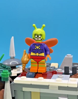 LEGO Killer Moth Minifigure 71017 Series CMF Batman Movie Super Hero - Image 1 of 4