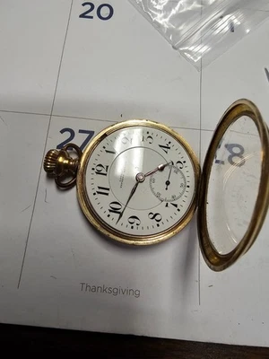 Vintage LONGINES EXPRESS LEADER 17 jewels well Loved and used - Image 1 of 4