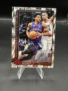 2025-26 Topps #247 Ochai Agbaji Tip Off Insert Raptors - Picture 1 of 2