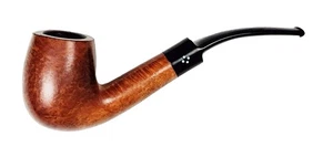 Sasieni Four Dot Natural Viscount Lasalle S x S Walnut Smoking Pipe. England. - Picture 1 of 24