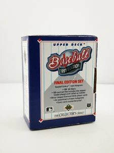 Juego completo de 100 cartas de béisbol Upper Deck 1991 edición final abierto - Imagen 1 de 9
