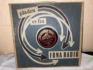 Vintage 78 RPM Record His Master Voice. AKSEL SCHIØTZ. Barn Jesus I En Krybba La - Picture 1 of 11
