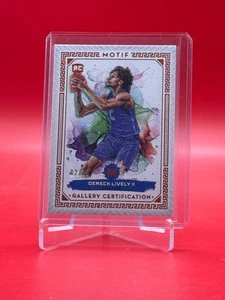 2024 Motif - Dereck Lively II - /25 - Gallery Certification Rookie - Picture 1 of 2