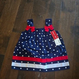 Gymboree July 4th Stars and Stripes Top Size 6 - Picture 1 of 3