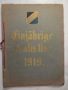 Aachen - Bierzeitung - Einjährige Realils U II 2 - 1919 / Studentika - Picture 1 of 1