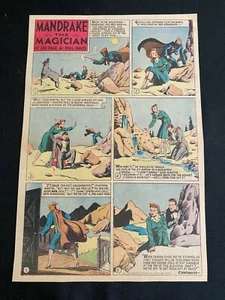 #T12 MANDRAKE THE MAGICIAN by Lee Falk Sunday Tabloid Full Page January 24, 1943 - Picture 1 of 1