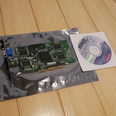 Diamond Viper V330 nVidia RIVA 128 4MB AGP NLX Video Card Driver CD - Tested 10 - Image 1 of 4